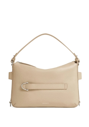 Coccinelle leather tote bag - Neutrals