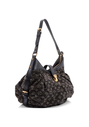 Louis Vuitton Pre-Owned XS Denim hobo bag - Black