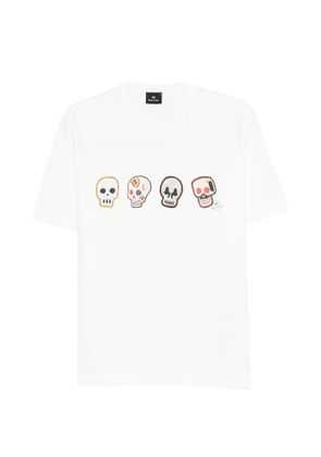 Paul Smith skull graphic T-shirt - White