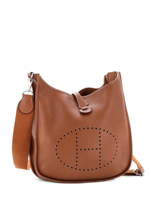 Hermès Pre-Owned Evelyne Bag Gen III Clemence PM crossbody bag - Brown
