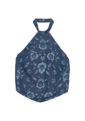 PINKO Urlo floral top - Blue