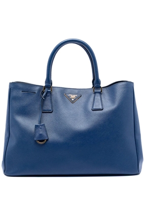 Prada Pre-Owned 2010-2025 Large Saffiano Lux Galleria satchel - Blue