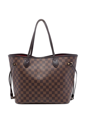 Louis Vuitton Pre-Owned 2017 Damier Ebene Neverfull MM tote bag - Brown