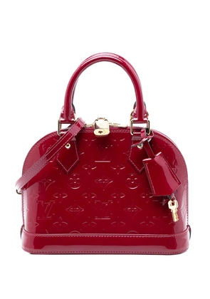 Louis Vuitton Pre-Owned 2015 Monogram Vernis Alma BB satchel - Red