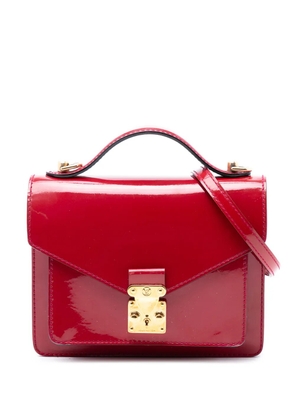 Louis Vuitton Pre-Owned 2013 Vernis Monceau BB satchel - Red