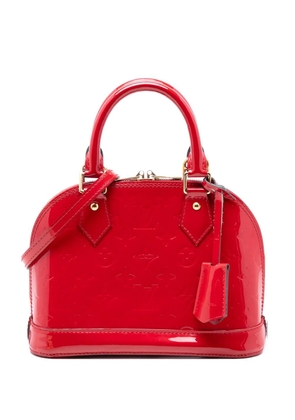 Louis Vuitton Pre-Owned 2018 Monogram Vernis Alma BB satchel - Red