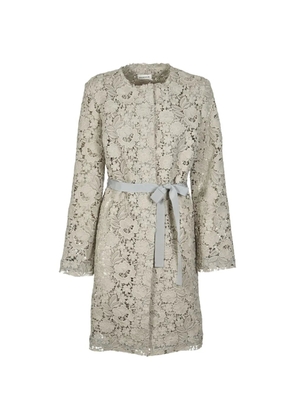 Parah floral-lace coat - Green
