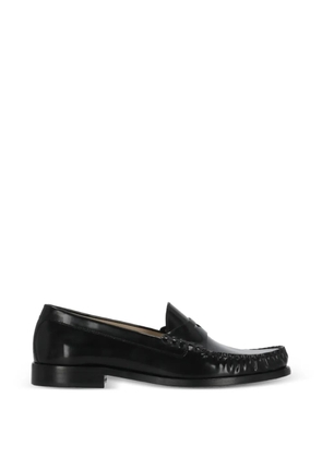 Stuart Weitzman Lottie penny loafers - Black