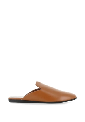 Giuseppe Zanotti leather mules - Brown
