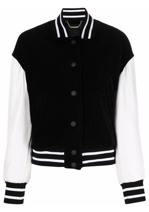 Philipp Plein skull print bomber jacket - Black