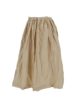 Daniela Gregis tie-detail skirt - Neutrals