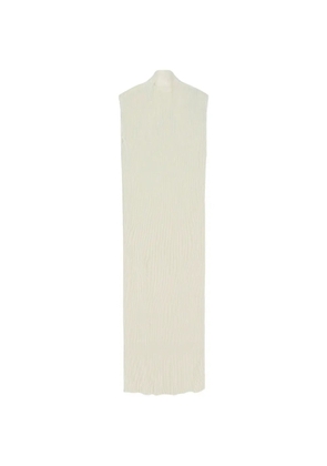Helmut Lang pleated dress - Neutrals
