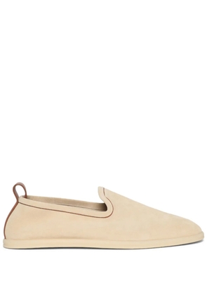 Loro Piana Venice suede loafers - Neutrals