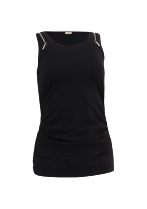 Michael Kors Vintage zip-detail tank top - Black