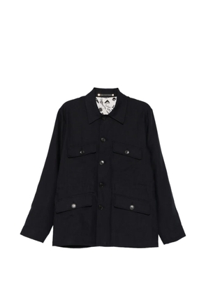 Paul Smith button patch pocket jacket - Black