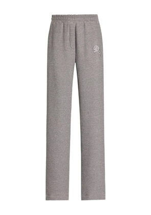 Dolce & Gabbana logo-patch track-pants - Grey