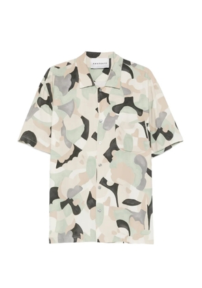 AMARÁNTO short-sleeve patterned shirt - Neutrals