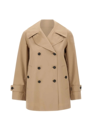 Save The Duck button-fastening trench coat - Neutrals
