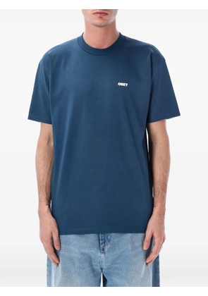 Obey Watching T-shirt - Blue