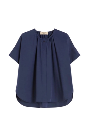 Weekend Max Mara gathered blouse - Blue