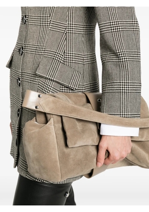 Vivienne Westwood XL Hazel Treasure buckled shoulder bag - Neutrals