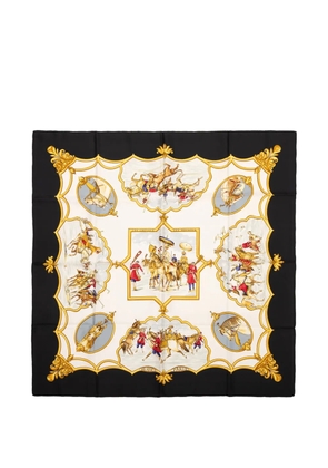 Hermès Pre-Owned printed scarf - Black