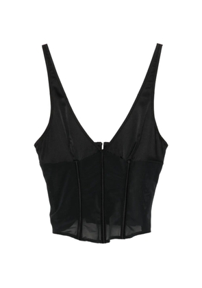Kiki de Montparnasse corset tank top - Black