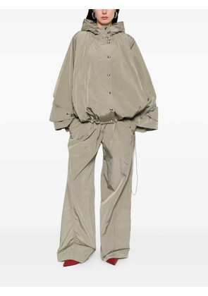 IRO Wanni pleat belt trousers - Green