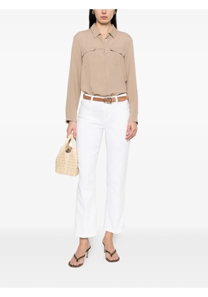 7 For All Mankind cotton trousers - White