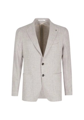 Tagliatore Montecarlo single-breasted jacket - Neutrals
