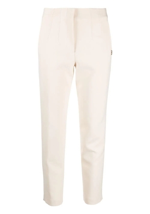 Blugirl cropped tapered trousers - Neutrals