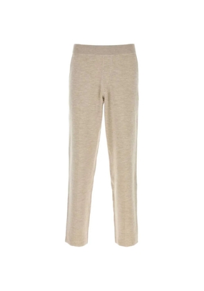 Brioni elasticated-waistband trousers - Neutrals