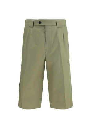 Namacheko Delta cotton chino shorts - Green