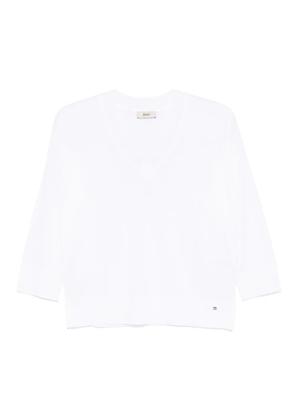 Herno V-neck top - White