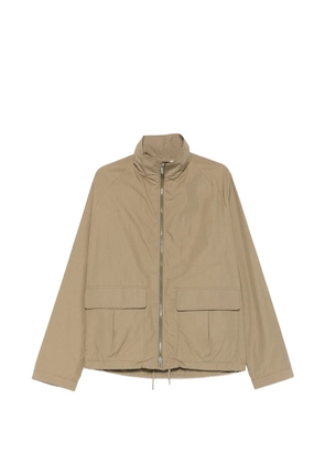 AMARÁNTO patch pocket zip jacket - Neutrals