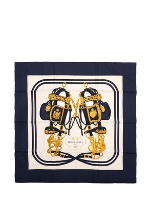 Hermès Pre-Owned silk scarf - Blue