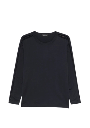 Fabiana Filippi embellished crew-neck T-shirt - Blue