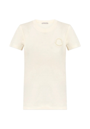 Moncler logo-detail T-shirt - Neutrals