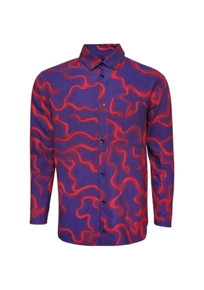 Casella Meyer printed shirt - Purple