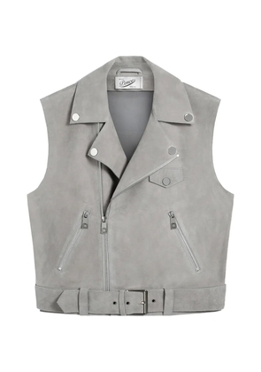 Pence belt zip waistcoat - Grey