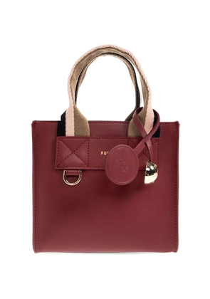 Furla mini Divide It leather tote bag - Red