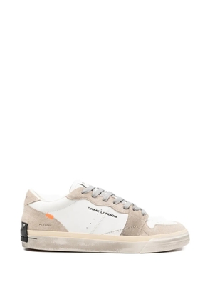 Crime London panelled sneakers - White
