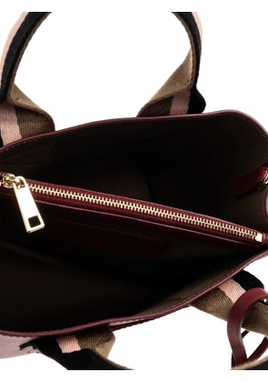 Furla mini Divide It leather tote bag - Red