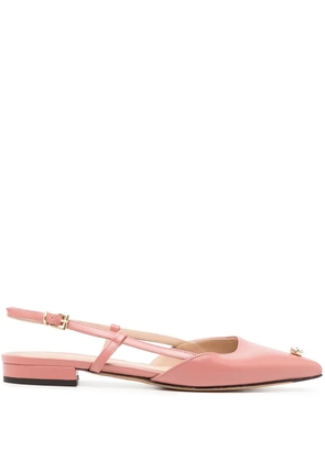 Madison.Maison Julia slingback leather pumps - Pink