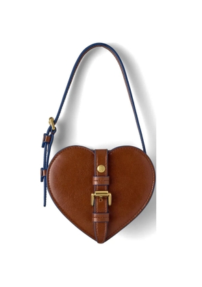 Mulberry mini Roxanne buckle-detail heart bag - Brown