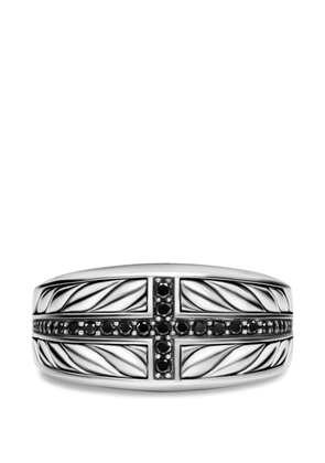 David Yurman chevron three sided signet ring - Silver