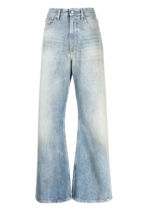 MM6 Maison Margiela high-rise wide-leg jeans - Blue