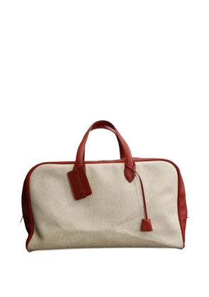 Hermès Pre-Owned 2000s Circa clemence leather travel bag - Neutrals