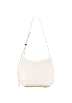 Jacquemus textured shoulder bag - White