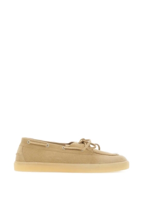Copenhagen Studios tonal-lacing suede boat shoes - Neutrals